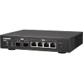 Qnap Qsw-2104-2s Netværksswitch Ikke Administreret 2.5g Ethernet Sort