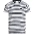 Calvin Klein Stretch Slim Stripe T-shirt Med Korte ærmer