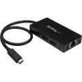 StarTech.com 3 Port Usb 3.0 Hub With Usb-c And Gbe