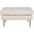 Venture Home - Siddepuf Boom - Beige - Fodskamler & puffer - - Homeroom