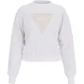 GUESS Cn Lace Triangle Sweatshirt