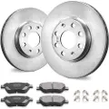 Vevor Forbremsesæt til Vauxhall Adam (M13), Corsa D (S07), Corsa D Box/Hatchback (S07), Bremseskiver, keramiske bremseklodser, udskiftningssæt, 257 mm forbremseskiver