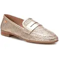 Carmela Carmelatil kvinder. 16217004-ORO Loafers i guldlæder 162170 (37), Guldfarvet, Fast, Ingen, Casual
