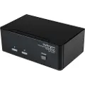 StarTech.com 2 Port Dual Dvi Usb Kvm Switch W/ Audio & Usb Hub