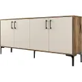 Hannah Home - Aflastningsbord Kiev - Beige - Skænke & sideboards - - Homeroom