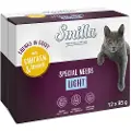 Smilla portionsposer Adult Light bidder i sauce med grøntsager - Kylling og tomat (24 x 85 g)
