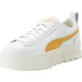 Puma Mayze Lux Sneakers Women, Shoes, White/Archive Gold, 38.5