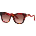 Roberto Cavalli Src129m Square Solbriller Til Kvinder