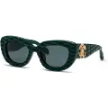 Roberto Cavalli Src058m Geometric Solbriller Til Kvinder