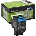 Lexmark 802XC Tonerkassette Cyan 80C2XC0 Modsvarer: N/A