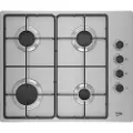 Beko Hibg64120sx Gaskomfur 60 Cm 4 Blus