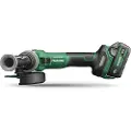 HiKOKI 18v 125mm G1813de Wqz 2x5 0ah Bl Hsc Vinkelsliber