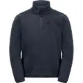 Jack Wolfskin Taunus Fleecejakke Med Halv Lynlås