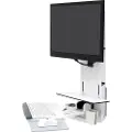 Ergotron Styleview Sit-stand Patient Room Vl18 Hvid