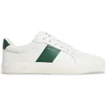 Hackett Londontil mænd. HMS21482 Blake Mix lædersko hvid, grøn (41), Fast, Blonder, Casual