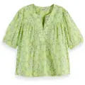 Scotch & Soda U9a00636t Kortærmet Bluse