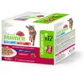 Trainer Natural Cat Natural Trainer Adult - 12 x 85 g Mixpakke: Tun & Okse