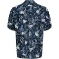 Jack & Jones Jeff Tropical Aop Resort Kortærmet Skjorte