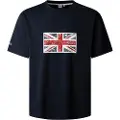 Pepe Jeans Pepe Jeanstil mænd. PM509790 Union T-shirt marineblå (L), Casual, Bomuld, Korte ærmer