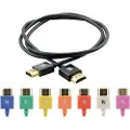 Kramer Ultra Tyndt Ethernet Hdmi-kabel Hdmi 2.1-kabel 0.9 M