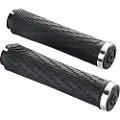 Sram Gripshift Lock-on Silver Håndtag