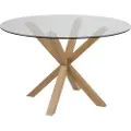 Bendt - Spisebord Milou, 119 x 119 cm - Transparent - Spiseborde - - Homeroom
