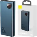 Baseus Powerbank Baseus Adaman Metal 20000mAh PD QC 3.0 65W 2xUSB + USB-C + micro USB (Blå)