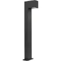 QAZQA Smart stående udendørslampe antracit 65 cm IP44 inkl. Wifi GU10 - Baleno