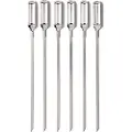 Oxo Kødspyd GOOD GRIPS 34 cm, sæt med 6, sølv, rustfrit stål, OXO