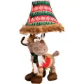 Happy Lamps Børnebordlampe rensdyr brun inkl. LED - Rudi