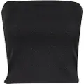 Urban Classics Glitter Bandeau ærmeløs T-shirt