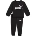 Puma Essentials Minicats Crew Set Toddler, Clothing, Black, 2-4M