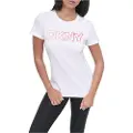 DKNY Ombre Outline Logo T-shirt Med Korte ærmer
