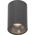 QAZQA Moderne indbygget spotlight gunmetal GU10 50 mm - Deep