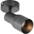 QAZQA Moderne loftspot gunmetal GU10 50 mm rund - Stanley