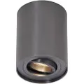 QAZQA Moderne indbygget spotlight gunmetal GU10 50mm vipbar - Rondoo Up