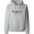 Pepe Jeans Pepe Jeanstil mænd. PM582828 Duke grå sweatshirt (L), Casual, Bomuld, Bæredygtig