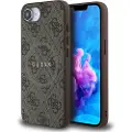 GUESS iPhone 16e Guess 4G farvet ringcover - MagSafe-kompatibel - brun