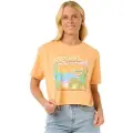 Rip Curl La Paloma Crop T-shirt Med Korte ærmer