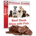 Brekz Premium Beef Steak slice with fish 200 gram