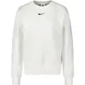 Nike Sportswear Phoenix Fleece-sweatshirt med rund hals til kvinder - hvid