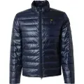 Blauer Blauertil mænd. 25SBLUC03011 Koreansk jakke med krave austin navy (L), Blå, Casual, Polyester