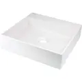 Deante Bordpladehåndvask I Granit Med Plads Til Armatur 400x400 Mm
