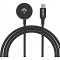 Dudao oplader til Apple Watch med USB-C og trådløs opladning - Svart