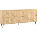 CALICOSY - Aflastningsbord Dune Long - Gul - Skænke & sideboards - - Homeroom