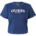 GUESS Cn Cropped Washed Logo T-shirt Med Korte ærmer