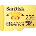 SanDisk Pokémon Pikachu 256 Gb Sd-kort