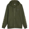 Puma Ess Tape Camo Sweatshirt Med Lynlås
