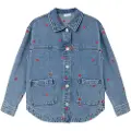 Name it Broderet Denimjakke