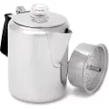 GSI Rustfrit Stål Silikone Glacier Kaffetragt Med Håndtag 9 Kop